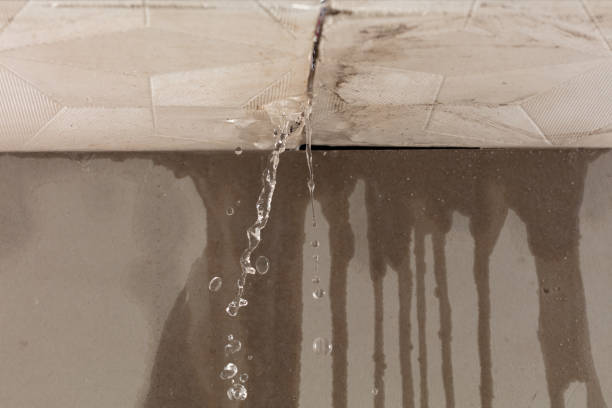 Professional Sewage Cleanup technician working in Amherst, VA